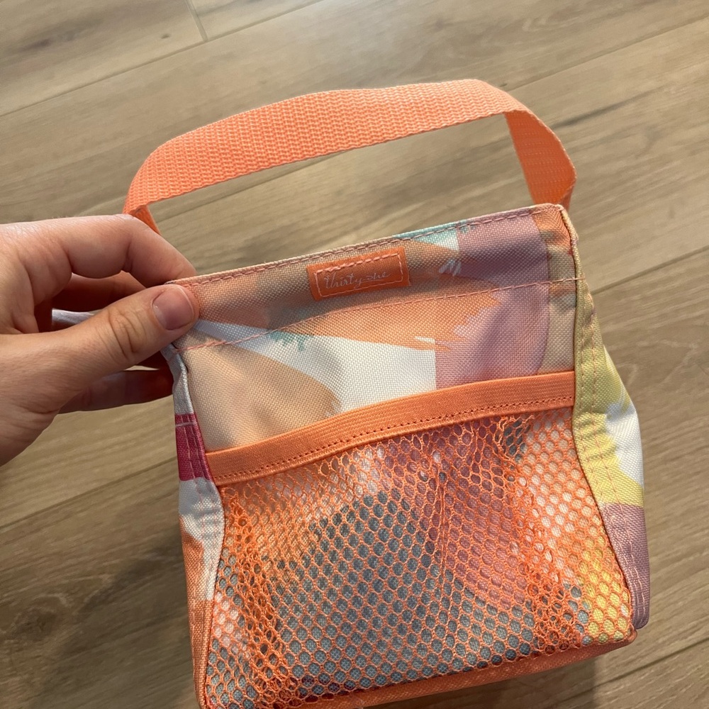 Thirty-One Pastel Paint Stroke Mini tote